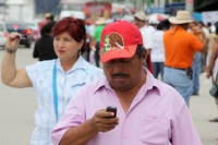 Miércoles 18 de septiembre del 2013. Tuxtla Gutiérrez. Continúan las protestas magisteriales en la capital de Chiapas en donde esta mañana se realizan bloqueos en las entradas de la ciudad.