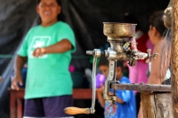 Martes 16 de mayo del 2017. Suchiapa, Chiapas. Habitantes de la comunidad Pacú del municipio de Suchiapa intentan limpiar los peces muertos que contaminan la región por las descargas de aguas residuales al rio que atraviesa esta comunidad de la depresión 