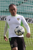 Miércoles 12 de octubre del 2016. Tuxtla Gutiérrez. Sergio Bueno al término del entrenamiento de esta mañana de los Jaguares de Chiapas.