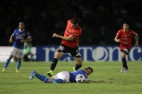 Sábado 17 de septiembre del 2016. Tuxtla Gutiérrez. Jaguares de Chiapas recibe tres goles del Cruz azul esta noche.