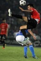 Sábado 17 de septiembre del 2016. Tuxtla Gutiérrez. Jaguares de Chiapas recibe tres goles del Cruz azul esta noche.