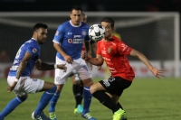 Sábado 17 de septiembre del 2016. Tuxtla Gutiérrez. Jaguares de Chiapas recibe tres goles del Cruz azul esta noche.