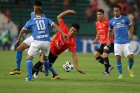 Sábado 17 de septiembre del 2016. Tuxtla Gutiérrez. Jaguares de Chiapas recibe tres goles del Cruz azul esta noche.