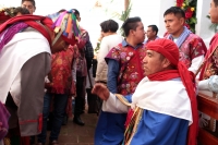 Domingo 9 de agosto del 2020. San Lorenzo Zinacantan. Los festejos ritualistas patronales de la comunidad tsotsil se continúan realizando en este municipio de Los Altos de Chiapas