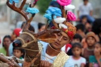 Domingo 11 de junio del 2017. Suchiapa. La Danza del Venado realiza sus preparativos en el barrio de San Francisco para las celebraciones del Calalá que se realiza durante los dÃas del SantÃsimo Sacramento o Corpus Christi en las comunidades de la depres Domingo 11 de junio del 2017. Suchiapa. La Danza del Venado realiza sus preparativos en el barrio de San Francisco para las celebraciones del Calalá que se realiza durante los dÃas del SantÃsimo Sacramento o Corpus Christi en las comunidades de la depres