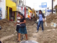 Foto/Alf Durante. Obras del primer cuadro.