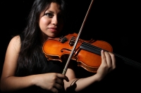 Miércoles 16 de octubre del 2013. Tuxtla Gutiérrez. Los miembros de la Camerata y Banda Sinfónica de la Unicach durante el concierto inaugural del Festival Internacional de Música Paax Fest Chiapas 2013.