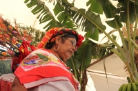 Lunes 30 de enero del 2017. Tuxtla Gutiérrez. La Virgen de Candelaria. La comunidad Zoque se reúne desde la madrugada para iniciar el recorrido de las tres Vírgenes de Copoya las cuales recorren bailando y gritando vivas acompañados de los sones tradicion