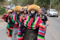 Lunes 30 de enero del 2017. Tuxtla Gutiérrez. La Virgen de Candelaria. La comunidad Zoque se reúne desde la madrugada para iniciar el recorrido de las tres Vírgenes de Copoya las cuales recorren bailando y gritando vivas acompañados de los sones tradicion