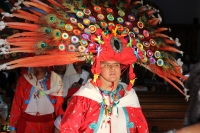 Sábado 25 de febrero del 2017. Tuxtla Gutiérrez. Los danzantes de la comunidad de la etnia Zoque recorren las calles de la capital de Chiapas donde bailan la Danza de la Pluma de la Guacamaya o Carnaval Sábado 25 de febrero del 2017. Tuxtla Gutiérrez. Los danzantes de la comunidad de la etnia Zoque recorren las calles de la capital de Chiapas donde bailan la Danza de la Pluma de la Guacamaya o Carnaval
