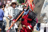 Domingo 15 de febrero del 2015. San Miguel Huixtan. Aspecto de la representación del carnaval chamula este medio día en la comunidad huixtan en la zona altos de Chiapas.