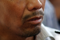 Viernes 7 de agosto del 2015. Tuxtla Gutiérrez. Desplazados de Venustiano Carranza exigen a las autoridades estatales el cumplimiento de las minutas de trabajo sostenidas para el cumplimiento de las indemnizaciones de las familias afectadas por los hechos