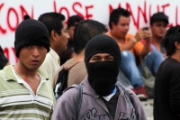 Lunes 24 de junio del 2013. Tuxtla Gutiérrez. El parque central se encuentra convertido en un verdadero campo de refugiados para los desplazados por la violencia entre campesinos indígenas pertenecientes a la Casa del Pueblo.