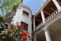 Lunes 04 de agosto del 2014. Tuxtla Gutiérrez. La antigua casa construida entre los años 1941 y 1942 por el arquitecto Francisco D´Amico catalagoda como la única construcción de estilo vernáculo en Tuxtla fungió como edificio de la administración municipa