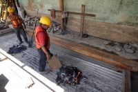 Lunes 6 de octubre del 2014. Comitan de Domínguez. Aspecto de las obras de rehabilitación y rescate de las Casas-Museo de esta ciudad.
