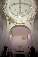 La bóveda de la Catedral de San Marcos muestra de nuevo su esplendor a visitantes y feligreses.