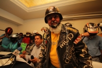 Lunes 13 de julio del 2015. Tuxtla Gutiérrez. Elecciones 2015. Los motociclistas de la capital del estado de Chiapas conforman las brigadas de Caza-mapaches con la intención de cuidar de manera pacífica el proceso electoral de la próxima semana donde se e