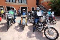 Lunes 13 de julio del 2015. Tuxtla Gutiérrez. Elecciones 2015. Los motociclistas de la capital del estado de Chiapas conforman las brigadas de Caza-mapaches con la intención de cuidar de manera pacífica el proceso electoral de la próxima semana donde se e