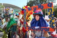 Viernes 17 de junio del 2016. Foto/CD. Tuxtla Gutiérrez. La marcha cultural de Coita en apoyo al movimiento magisterial.