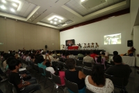 Miércoles 30 de octubre del 2013. Tuxtla Gutiérrez. Aspectos de la presentación del material fonográfico Que Viva el Mequé, que recopila la música tradicional Zoque de la Mayordomía del Rosario de Tuxtla.