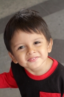 Miércoles 6de marzo del 2019. Tuxtla Gutiérrez. La sonrisa de un niño durante las celebraciones del Miércoles de Ceniza.