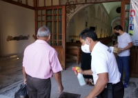 20210217. Tuxtla G. Durante el Miércoles de Ceniza, el arzobispo Fabio Martínez hace un llamado a seguir con las medidas de seguridad por la pandemia del Covid