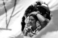 Miércoles 10 de abril del 2019. San Cristóbal de las Casas. Indígenas y campesinos de diferentes organizaciones sociales marchan recordando el asesinato de Emiliano Zapata