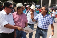 Lunes 25 de mayo del 2015. Tuxtla Gutiérrez. Desbandada al interior del PRD esta mañana en la capital de Chiapas.