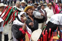 Miércoles 10 de febrero del 2016. San Juan Chamula. La ceremonia del Kinta Jimultik o Fuego Nuevo es la celebración que los indígenas tsotsiles realizan al inicio de la cuaresma donde los rituales costumbristas asombran a los visitantes de esta localidad 