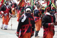 Miércoles 10 de febrero del 2016. San Juan Chamula. La ceremonia del Kinta Jimultik o Fuego Nuevo es la celebración que los indígenas tsotsiles realizan al inicio de la cuaresma donde los rituales costumbristas asombran a los visitantes de esta localidad 
