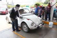 Lunes 30 de mayo del 2016. Foto/CD: Tuxtla Gutiérrez. Toma de gasolineras durante las actividades de movimiento magisterial.