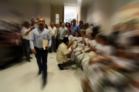 Miércoles 24 de mayo del 2017. Tuxtla Gutiérrez. Las enfermeras del Hospital Regional Rafael Pascasio Gamboa dan a conocer los logros después de más de 500 horas de esta segunda jornada de huelga de hambre en el Movimiento del Sector Salud