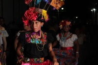 Sábado 14 de enero del 2017. Chiapa de Corzo. Las Chuntá son personajes vestidos a la usanza de las mujeres indígenas de la de presión central de Chiapas quienes recorren las calles de esta colonial ciudad de la ribera del rio Grijalva gritando vivas y ba