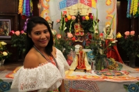 Domingo 8 de enero del 2017. Chiapa de Corzo.  Las Chuntá gritan y bailan al entrar la noche en las calles de esta comunidad de la ribera del Grijalva anunciando el inicio de la Fiesta Grande Chiapas.