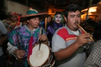 Jueves 5 de enero. Los danzantes de las Chuntaes de Chiapa de Corzo se encuentran listos para dar inicio a la Fiesta Grande de Enero la cual dará inicio este día 8