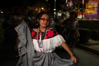 Domingo 10 de diciembre del 2016. Chiapa de Corzo. El grupo de estudiantes y maestros del CONALEP-Chiapa de Corzo, realiza el tradicional recorrido de Chuntaes por las principales calles y ermitas de esta colonial ciudad de la ribera del Rio Grijalva.