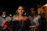 Domingo 10 de diciembre del 2016. Chiapa de Corzo. El grupo de estudiantes y maestros del CONALEP-Chiapa de Corzo, realiza el tradicional recorrido de Chuntaes por las principales calles y ermitas de esta colonial ciudad de la ribera del Rio Grijalva.
