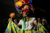 Miércoles 8 de enero del 2014. Chiapa de Corzo. Las Chuntás dan inicio a los festejos de la Fiesta de Enero en esta comunidad de la ribera del Rio Grande de Chiapas.