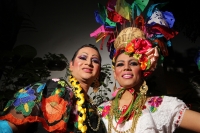 Miércoles 8 de enero del 2014. Chiapa de Corzo. Las Chuntás dan inicio a los festejos de la Fiesta de Enero en esta comunidad de la ribera del Rio Grande de Chiapas.