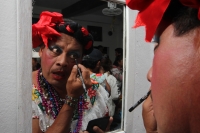 Miércoles 8 de enero del 2014. Chiapa de Corzo. Las Chuntás dan inicio a los festejos de la Fiesta de Enero en esta comunidad de la ribera del Rio Grande de Chiapas.