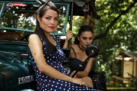 Domingo 31 de julio del 2016. Tuxtla Gutiérrez. La Expo Clásicos en Chiapas muestra autos de época y actividades culturales en la explanada de la Calzada de los Hombre Ilustres