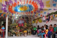 Jueves 2 de marzo del 2017. Ocosocuautla de Espinosa. El carnaval Zoque coiteco termina este día cuando los caporales entregan una cabeza de cerdo en el cohuina donde se realiza el baile de agradecimiento por el servicio prestado durante los días de feste