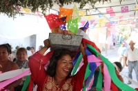 Jueves 2 de marzo del 2017. Ocosocuautla de Espinosa. El carnaval Zoque coiteco termina este día cuando los caporales entregan una cabeza de cerdo en el cohuina donde se realiza el baile de agradecimiento por el servicio prestado durante los días de feste