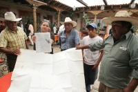 Campesinos del estado de Hidalgo piden la intervención de los miembros de la COCOPA para que estos intervengan y realicen acciones de intermediación para solucionar los conflictos de la sierra al norte de Tula.
