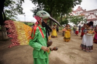El Bourroncito vuelve a Chiapa de Corzo  René Araujo.  La danza del Colibrí o del Bourroncito, es nuevamente interpretada en la colonial ciudad de Chiapa de Corzo, después de estar considerada como “perdida” dentro de la tradición de las indígenas chiapan