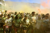 Domingo 16 de marzo del 2014. Tuxtla Gutiérrez. The funnest Race in town se llevo a cabo esta mañana entre nubes de polvos de colores.