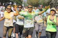 Domingo 16 de marzo del 2014. Tuxtla Gutiérrez. The funnest Race in town se llevo a cabo esta mañana entre nubes de polvos de colores.