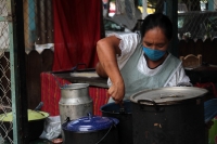 Martes 18 de agosto del 2020. Tuxtla Gutiérrez. Las cocineras tradicionales son las mujeres encargadas de la preparación de la comida típica zoque en la comunidad de Copoya