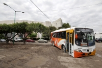 Lunes 29 de septiembre del 2014. Tuxtla Gutiérrez. Las principales avenidas de la capital de Chiapas continúan afectándose por las lluvias de las últimas horas ocasionando constantes accidentes viales.