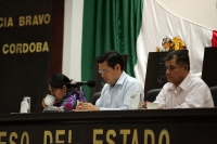 Jueves 27 de enero. Durante la sesión de este medio día en el congreso de Chiapas, se aprobó el pago de pensiones a los deudos de los hechos violentos en una comunidad del municipio de Venustiano Carranza, los diputados aprobaron sin votos en contra sin d